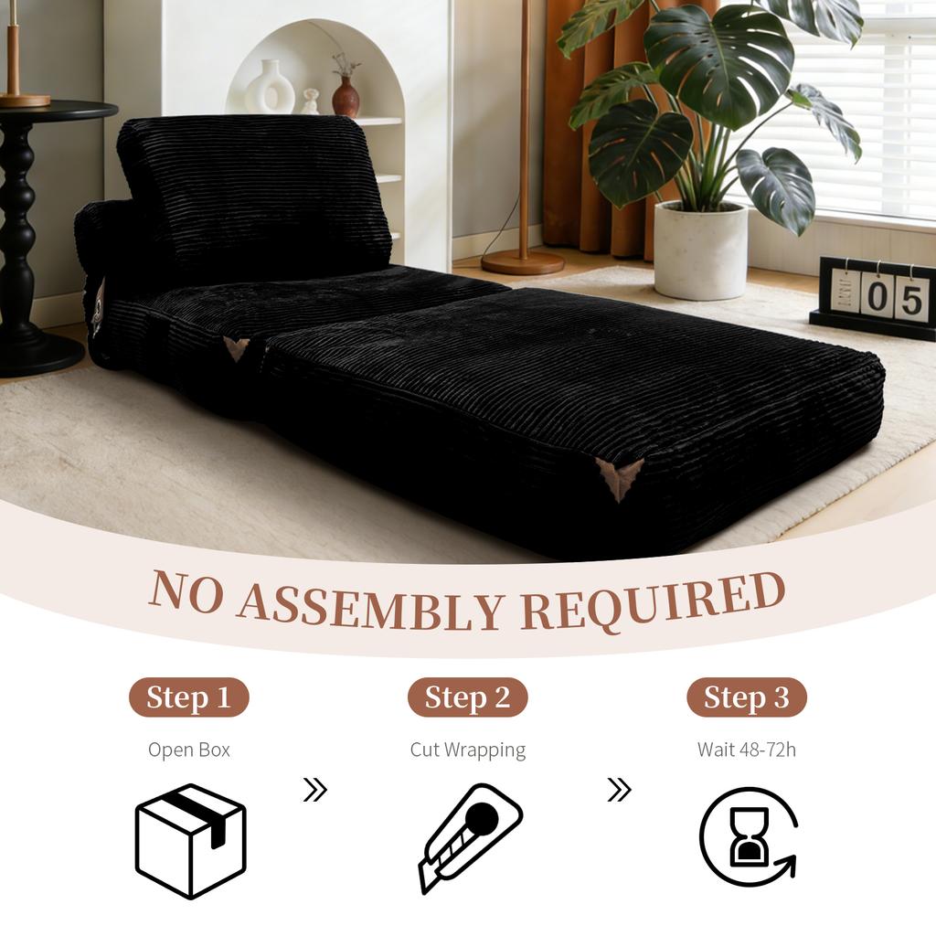 Modern Single-Seater Lounge Sofa with Integrated Storage and Elegant Tassel Accents for a Cozy Living Space