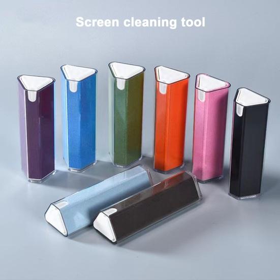18ML 3-in-1 Screen Cleaner Spray Bottle Microfiber Cloth Removes Fingerprints Dust Grime Safe Screen Cleaner