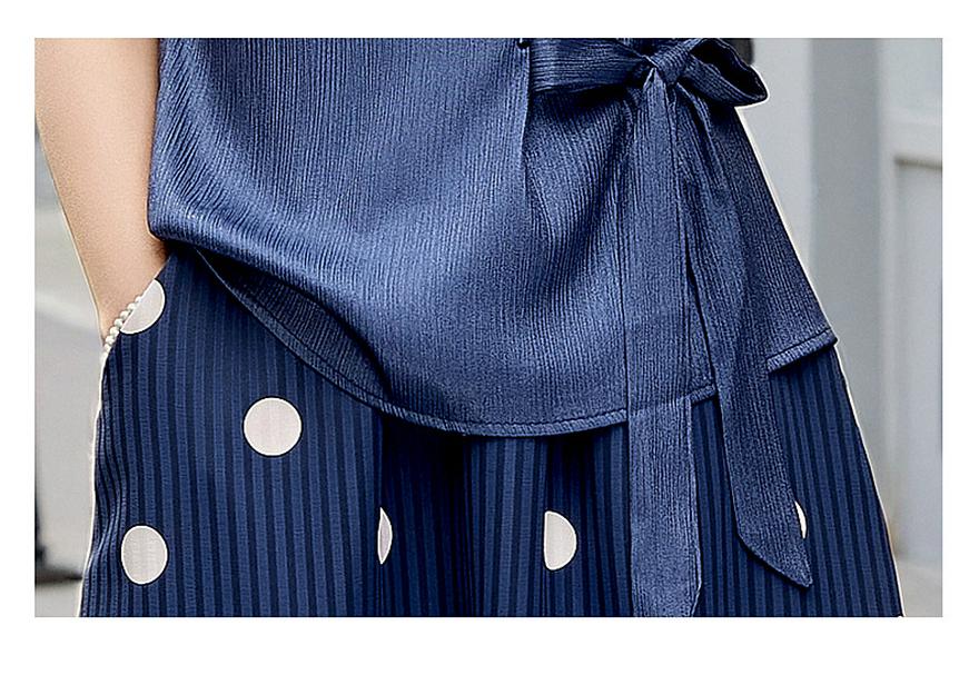 2026 Summer Fashion: Chic, Age-Reducing Two-Piece Set for Middle-Aged Women – Stylish Chiffon Blouse for 50+