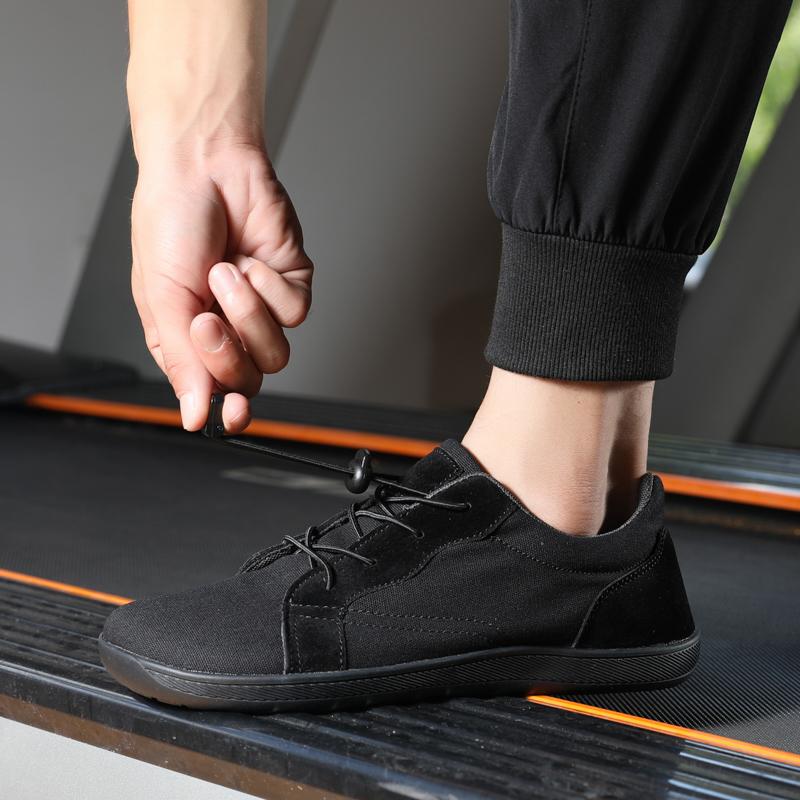 Men  Casual Flats Wide Palm Driving Shoes Women Orthopedic Shoes White Yoga Fitness Shoes Large Size