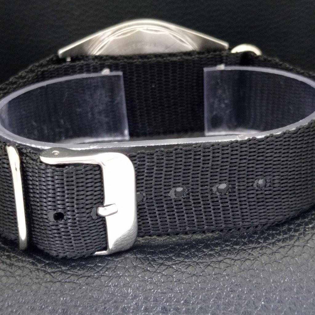 SWISS VINTAGE ENICAR STAR JEWELS 1140 HAND-WINDING MENS WHITE WATCH a702038-5 R208-a702038