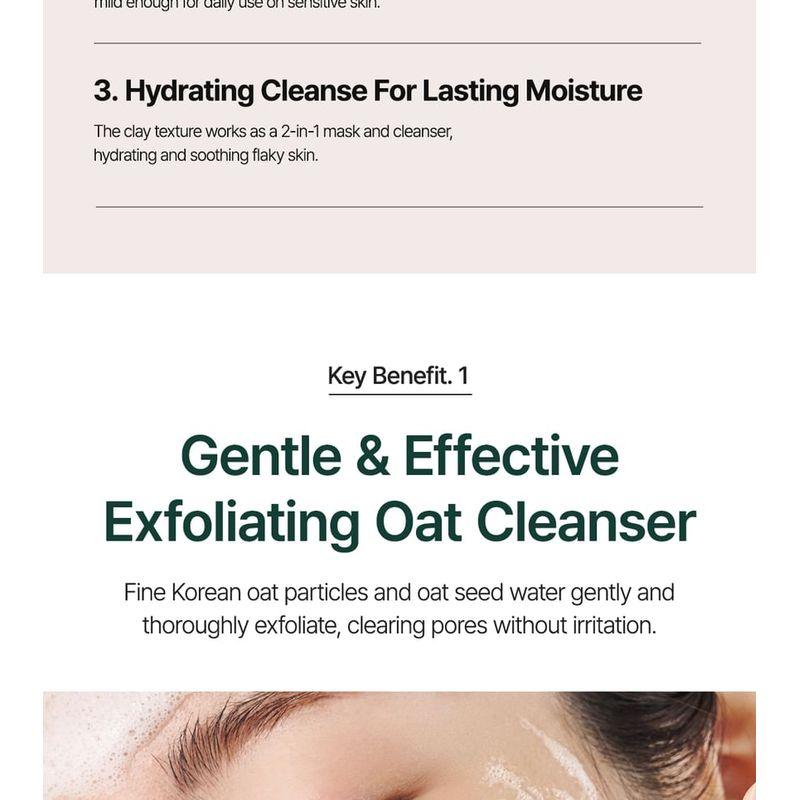 Purito SEOUL - Oat In Gentle Exfoliating Face Cleanser