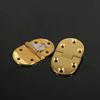 2Pcs Brass Butler Tray Hinge Round Edge 2 1 2 x1 1 2  With Screws Folding Flap