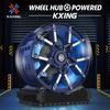 Moc Creative Electric Rc Wheel Hub With Motor Led Assembly Diy Model Building Blocks Children'S Puzzle Toy Gift