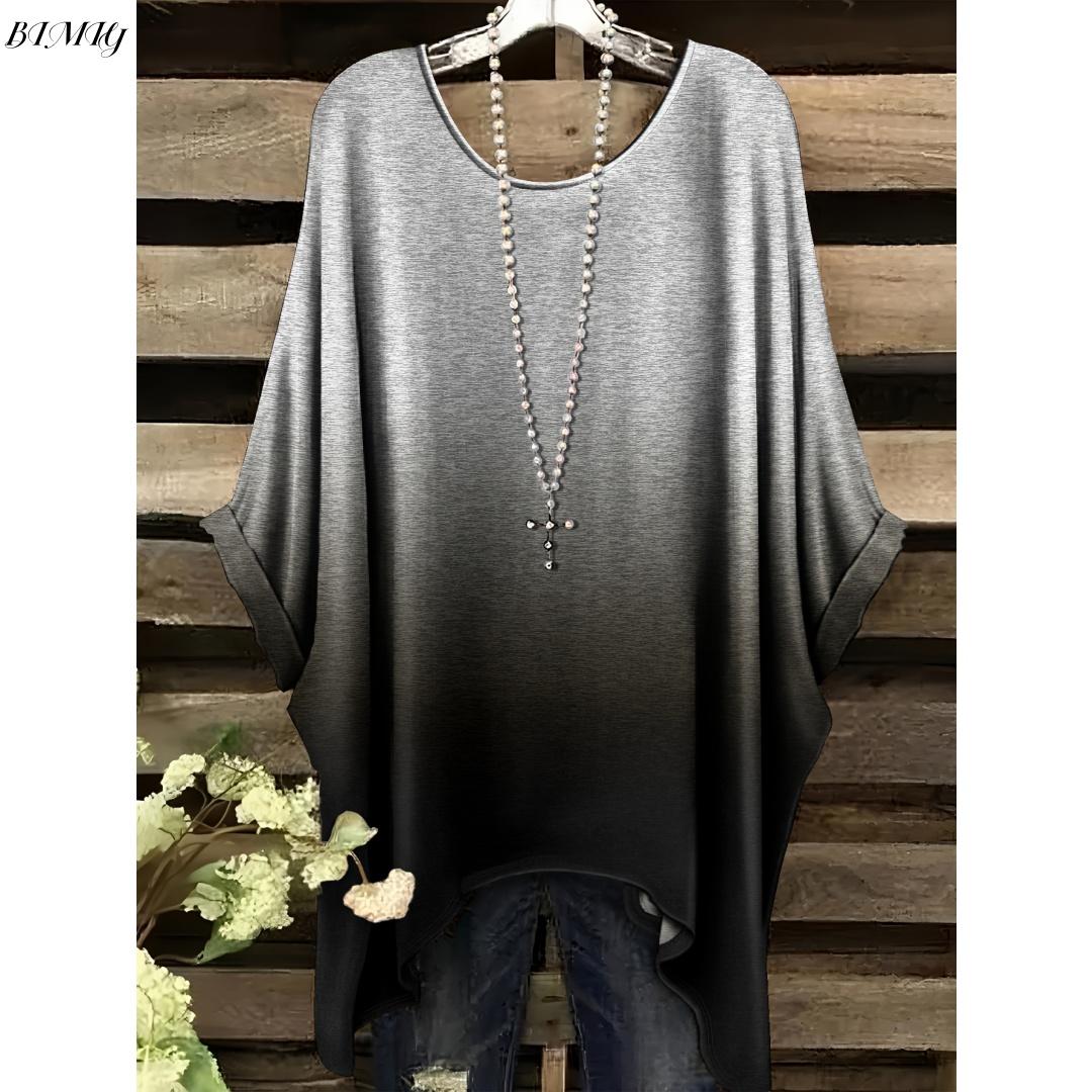 

Elegant Black & White Vintage Document Print - Soft Stretchy Fabric Comfort Fit Ladies T Shirts Clothing Korean Popular Clothes 5XL