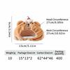 Soft Fit Cat Headwear Lightweight Rabbit Costume Headband Kitten Headwear Pet Hat  Cat Dress Up