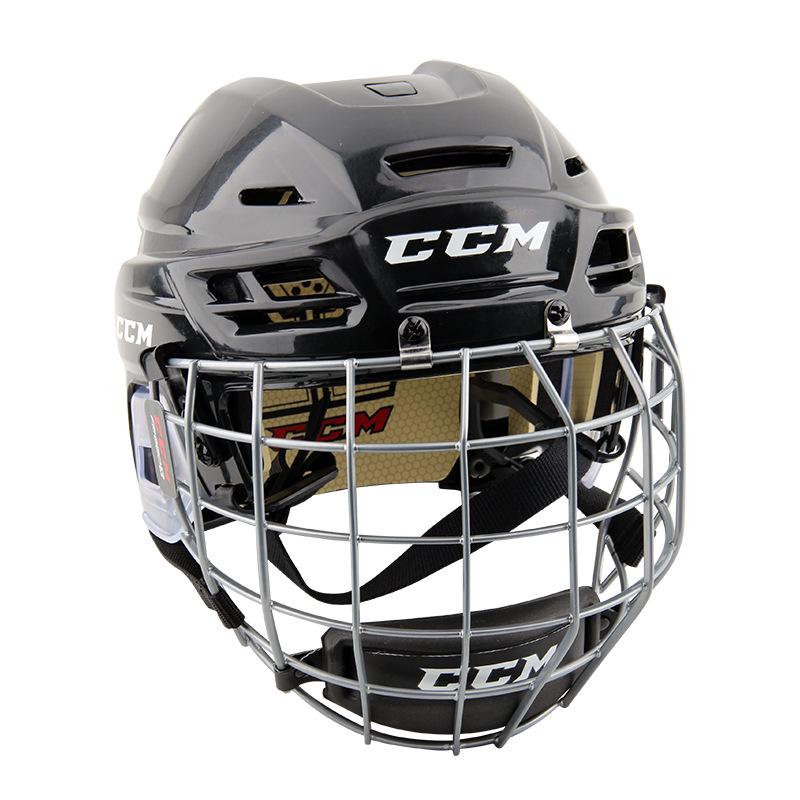CCM Ice Hockey Helmet and Protective Gear Set 