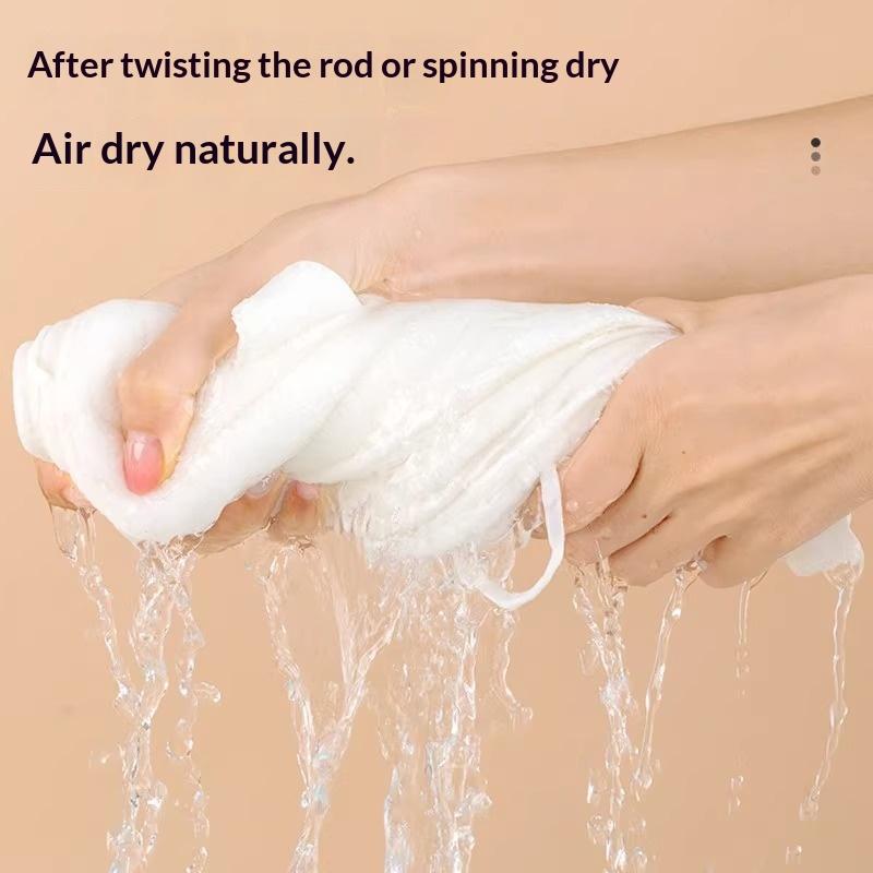 Cold & Hot Dual Use Steam Face Towel Hanging Ear Design Anti-Bacterial Soft Material for Daily Skincare Pore Minimizing
