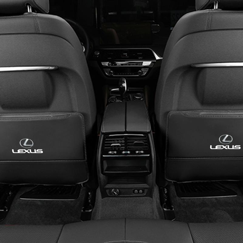 Car Seat Back Anti-Kick Mat Protector Pad Cover For Lexus F SPORT ES RX NX LS UX LM LX GX LC RZ IS CT GS RC HS SC TX LBX IS300 R IP7