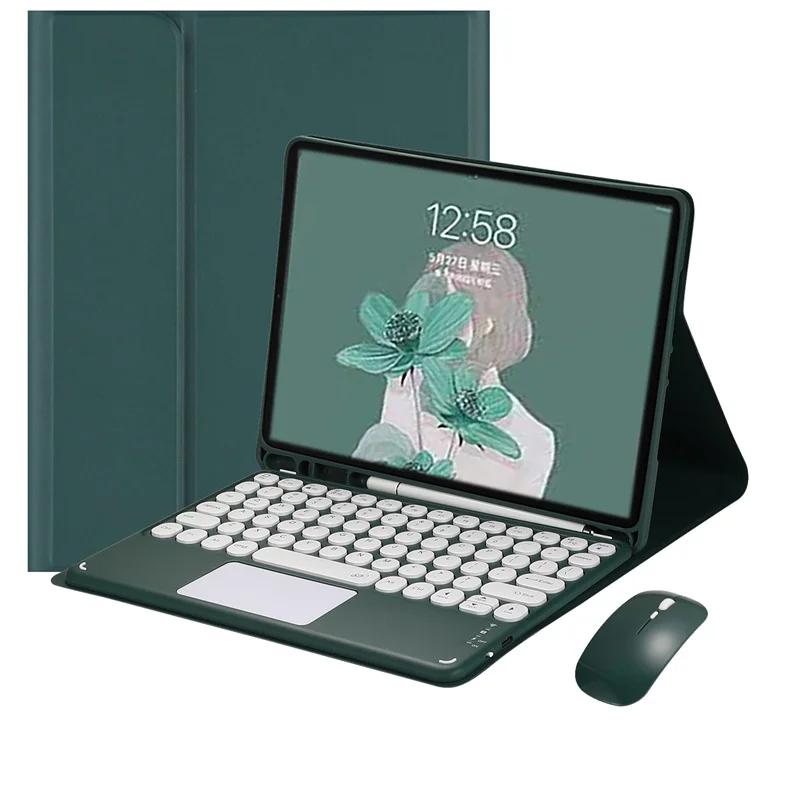Touchpad Keyboard Case For Samsung Galaxy Tab S10 Plus S9 FE Plus 12 4 Tablet Cover with S Pen Holder Russian Spanish Teclado