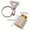 1pc Universal Kitchen Faucet Adapter 15mm To 23mm, Hose Connector for Mixer Tap To Water Filter Sprayer Dishwasher Inlet