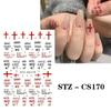 Nail Art Stickers, Cartoon Cute Pet Kitten Cat Expression Cat Paw Adhesive Nail Stickers