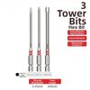 Magnetic Core Screwdriver Bit Set Optimized Torque Transmission