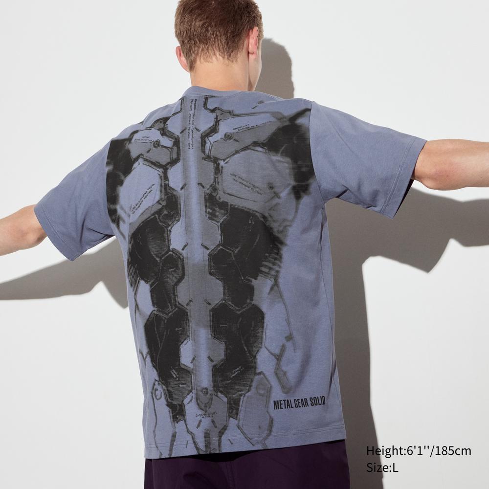 

UNIQLO METAL GEAR Архив UT (графический Т, короткий рукав) И