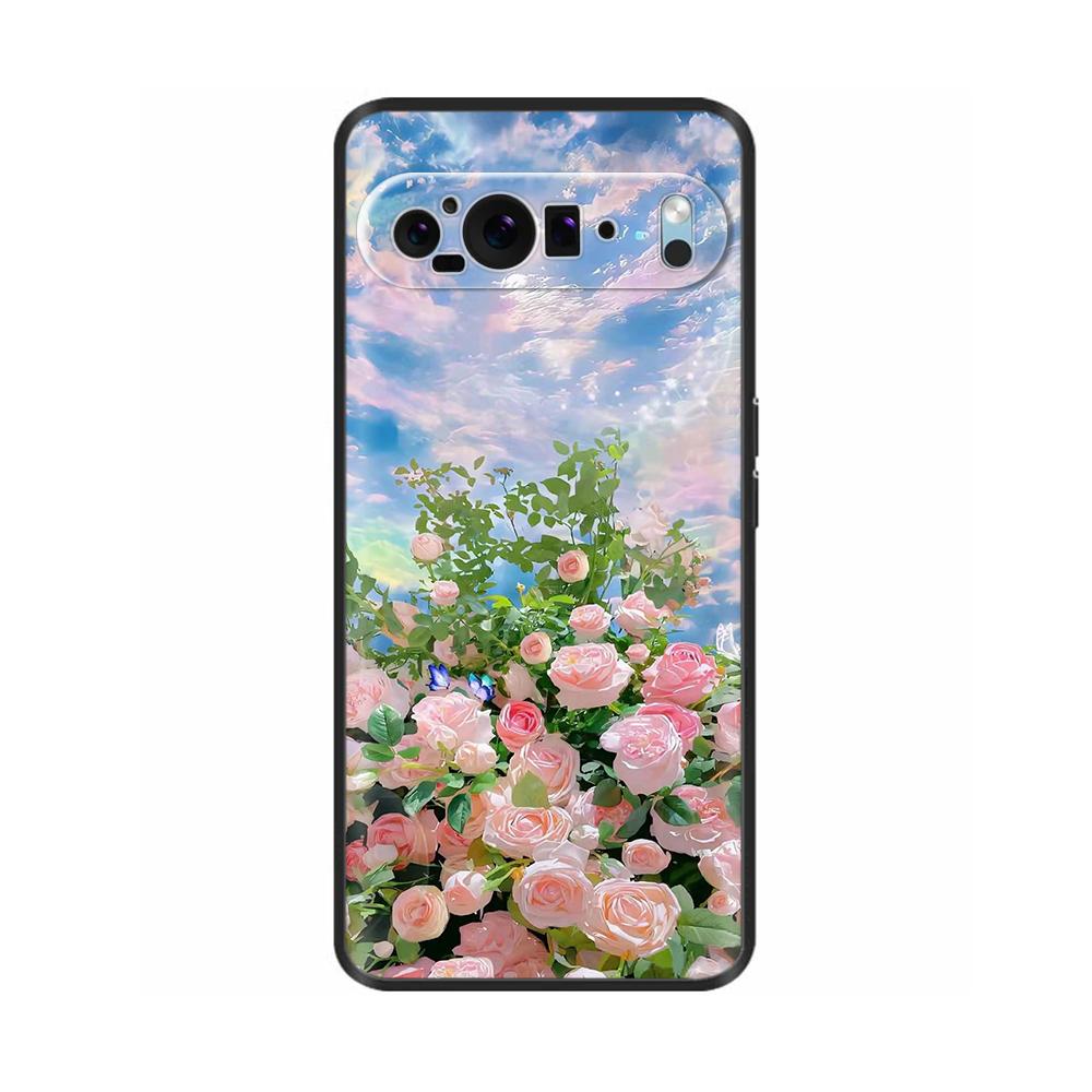 Hülle Für Google Pixel 10 Pro XL Modisches Design Weiches Silikon Matt Handyhülle Rückseite für Google Pixel10 Pro XL Hüllen Funda