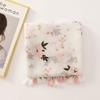 Luxury Brand Cotton Scarf Women Large Shawls Design Hijab Echarpe Print Tassel Scarves Lady Beach Stole Muffler Foulard Pareo