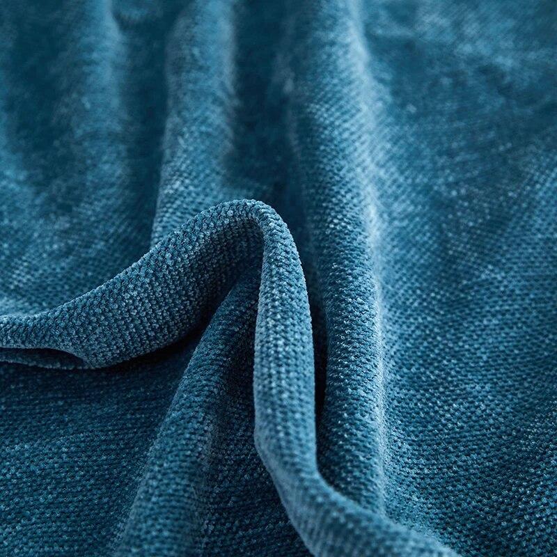 Catifea 1/2/3/4 locuri canapea husă de pernă husă de canapea huse de canapea groase, moale, solid, decor pentru canapea pentru fotoliu Chaselong în formă de L