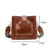 Fashion Large-capacity Bucket Crossbody Bags for Women New Casual Portable Shoulder Messenger Bag Ladies Fashion Handbags
