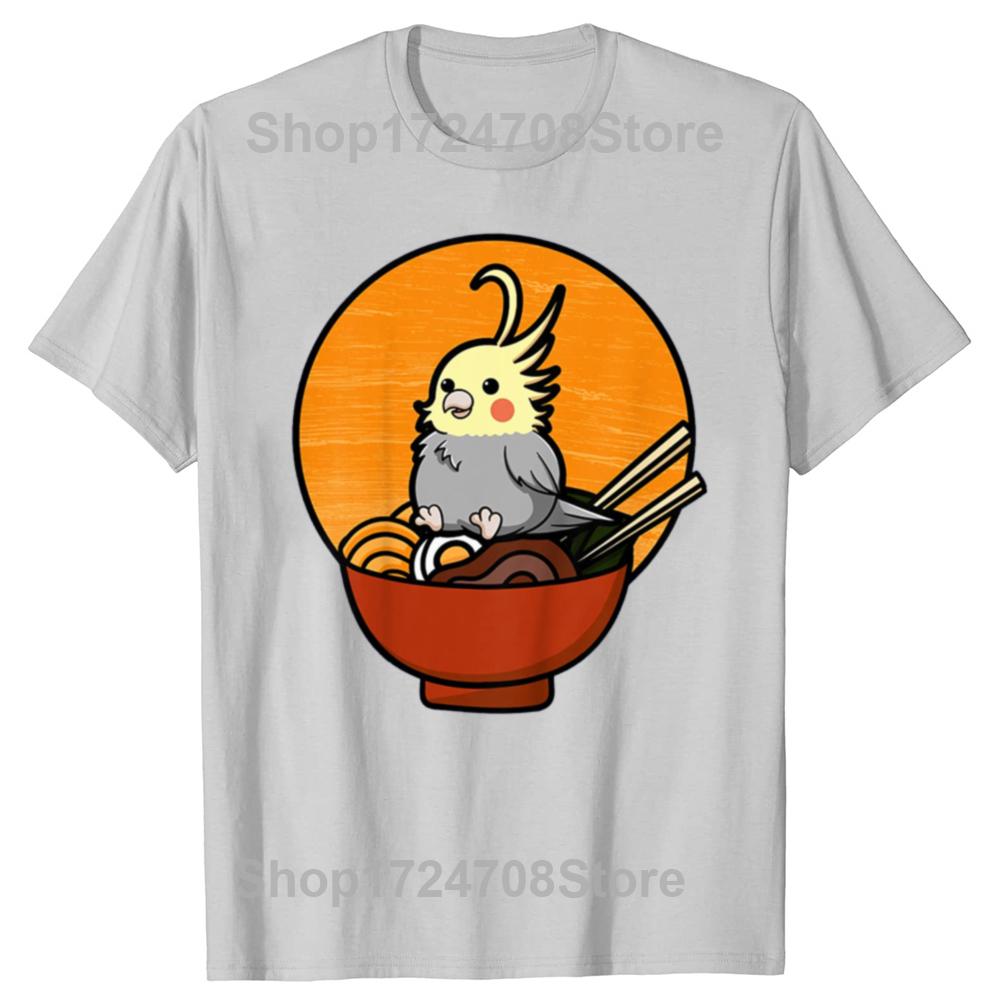 Cockatiel Cockatoo Bird Parrot T Shirts Graphic Cotton Streetwear Short Sleeve Birthday Gifts Summer Style Tshirt Mens Clothing