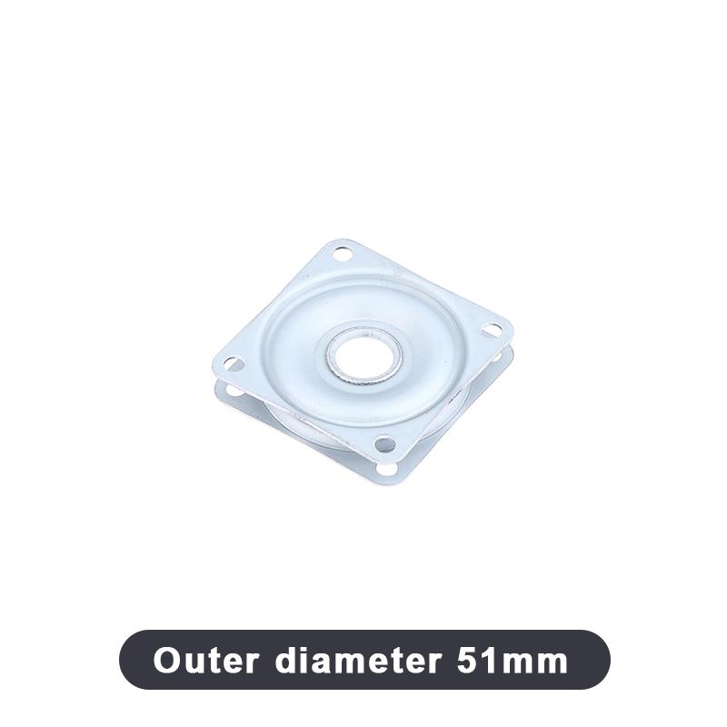

Lazy Susan Turntable Steel Ball Bearings Stands Swivel Plate Rotating Tray For Cooking Tabletop Revolving Storage Rack 51 срібний