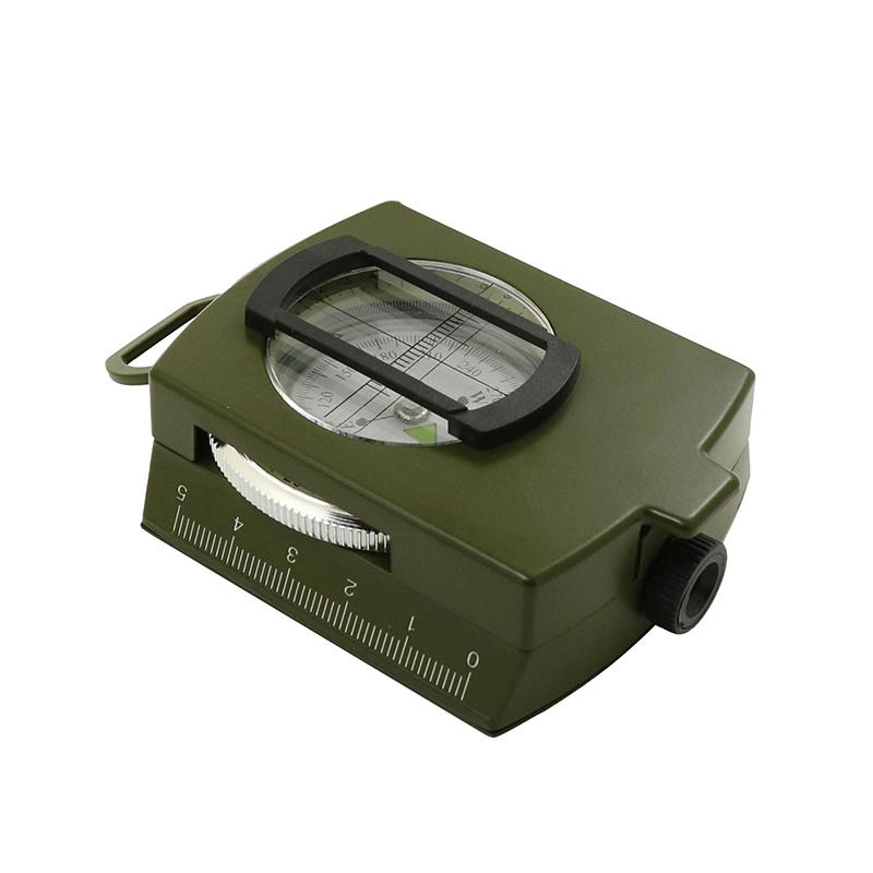 Waterproof High-Precision Compass Outdoor Gadget Functional Metal Compass High-Precision Luminous Compass