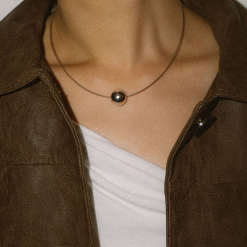 Oat Archive Orbit necklace