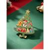 Christmas Brooch Women's Holiday Decoration Christmas Tree Clothing Accessories Christmas Snowman Chest Flower