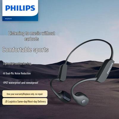 Philips Open-Ear Bone Conduction Bluetooth Sports Headphones