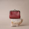 Bonne Chance Frame Coin Purse - Red