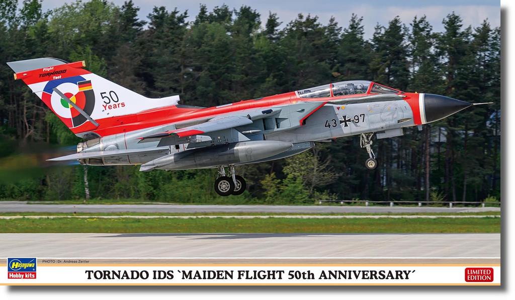 Hasegawa German Tornado IDS 50th Anniversary of First Flight Plastic Model Kit 02479 1/72 (Airplane)