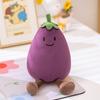 Cartoon Cute Fruit Plush Doll High Quality Peach Pear Tomato Banana Eggplant Plush Toy Home Decoration Gift For Boys And Girls