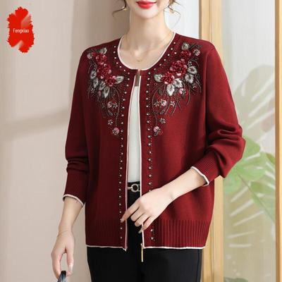 Elegante Strickjacke für Damen mittleren Alters – perfekt für den Herbst