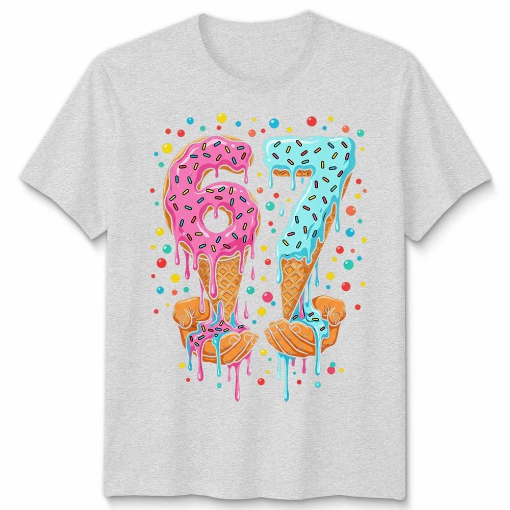 Funny Spotty 67 Unisex T Shirt Six Seven Dotty Spot Tee Graphic Top