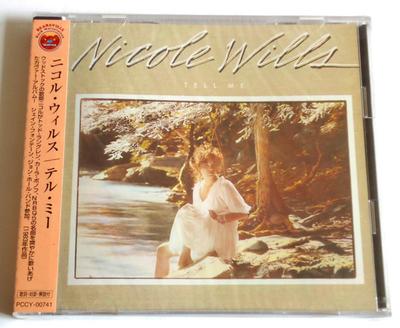 CD NICOLE WILLS - Tell Me PCCY00741 Bearsville Reco 1995 Japan Rock Used