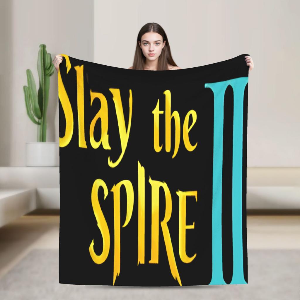 Slay the Spire 2 Games Warm Blanket  Girls Boys Plush Throw Blanket Comfortable Bedroom Flannel Bedspread Sofa Bed Cover