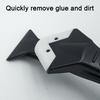 6Pcs/Set Silicone Caulking Tools 3-in-1 Glass Glue Remover Knife Angle Scraper Replaceable Sealant Scraper Seam Repair Silicone Tool