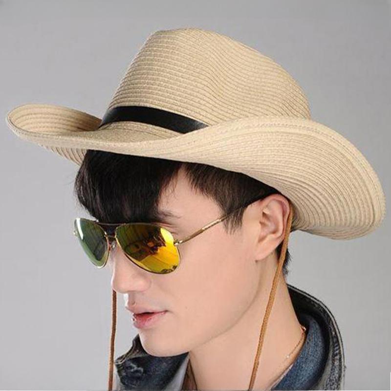 Cappelli da sole pieghevoli da uomo taglia xxxxl 62cm Casual da donna Cappello di paglia Panama da spiaggia Moda Cappellino Jazz Stile Messicano Cappello da cowboy Western