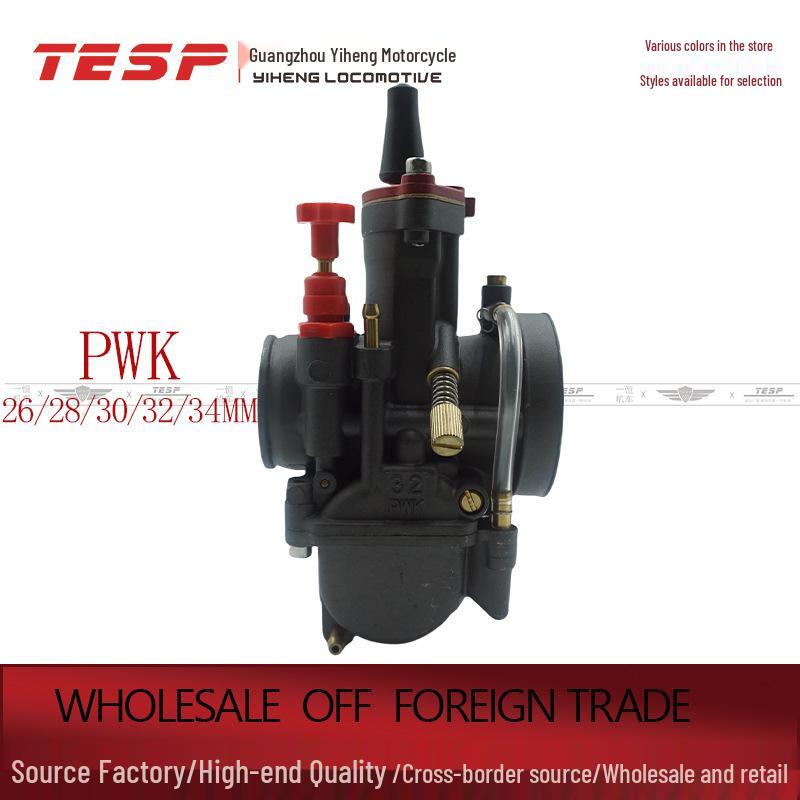 PWK Grey Carburetor for Motorcycle/ATV Racing (26/28/30/32/34MM) 26mm