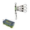 Interlock Snap Fishing Swivels Luminous Fishing Snap Tackle Fishing Pin Connector  Squid Jig