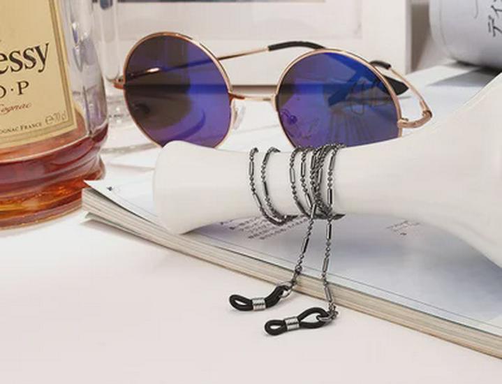 Lanț de ochelari electroplacat anti-alunecare de modă transfrontalier