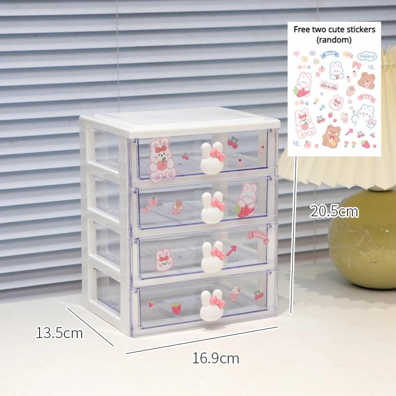 Schreibtisch-Aufbewahrungsbox Organizer Schüler-Schubladenbox Stiftehalter Niedlich Büro Kinder Haarschmuck Schreibwarenregal Organizer Box