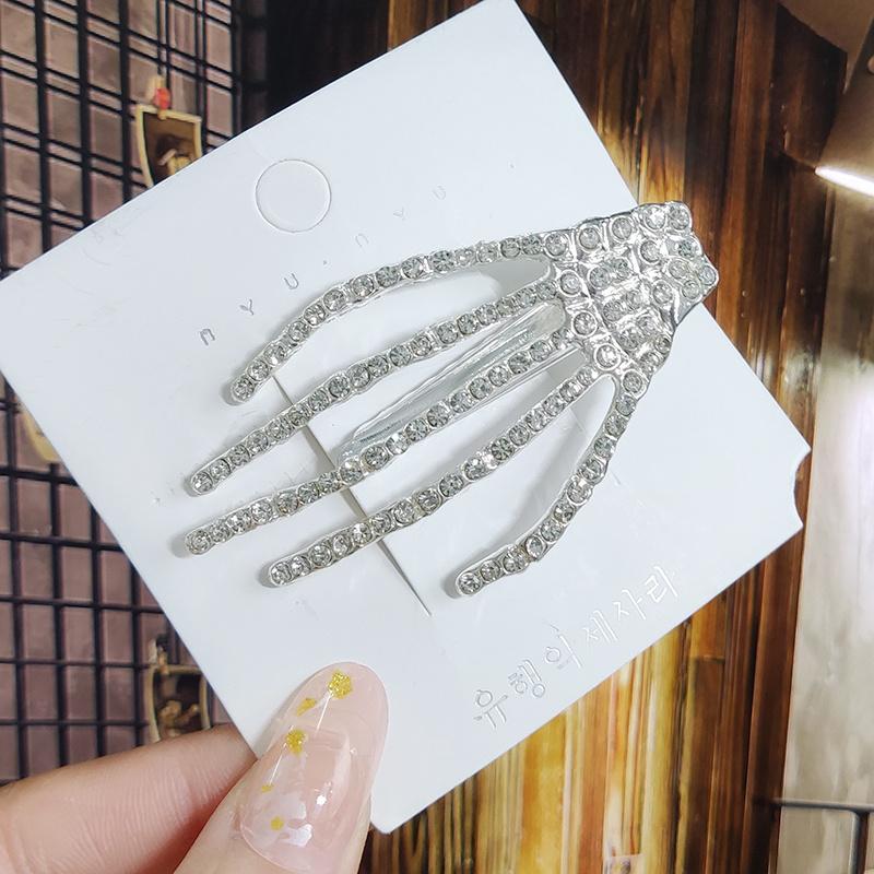 Kristall für Frauen Koreanische Neue Haarnadeln Mädchen Geometrische Perlen Haarspangen Mode Haarklammer Seitenclip Haaraccessoires