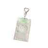 Love Heart Pendant Photo Photocard Frame Acrylic Card Cover Card Protective Case  Girls Gift