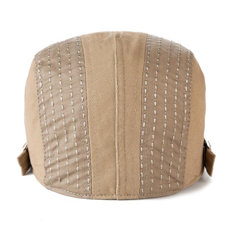 New Casual Hat Men's Fashion Cap Sun Protection Shade Beret Women Painter Forward Hat Cotton