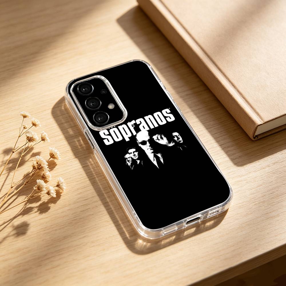 The Tony Soprano-JG phone Case For Samsung S25,24,21,22,23,30,Ultra,20,Plus,Fe,Lite,Note Transparent Cover Samsung S22plus5G