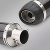 Stainless Steel Dual Outlet Exhaust System for  FZ6 FZ6N FZ6S F02 (2004-2009) 51mm Muffler Motorcycle Performance Connecti