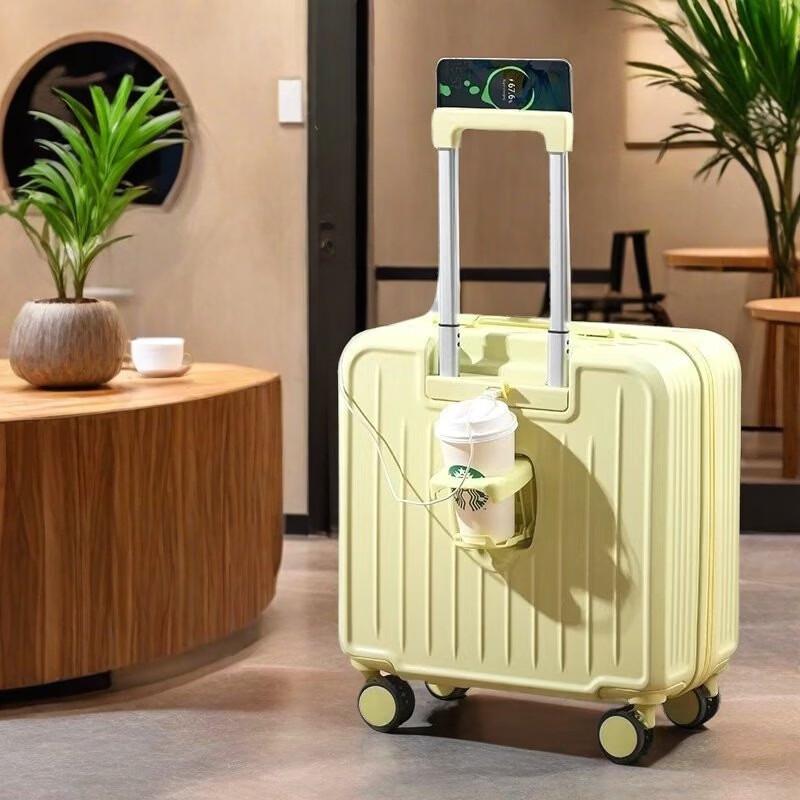Li Shen Smart Carry-on Luggage with Cup Holder & USB Charging