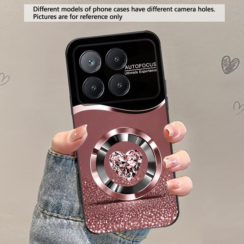 Lila Kreis Diamant Für Xiaomi Poco X7 M7 Pro 5G M5 X4Pro M4 6 4G C65 75 F6 F5 X6 5 7 X5 F7 Ultra M5S 4Pro 5G weiche Handyhülle