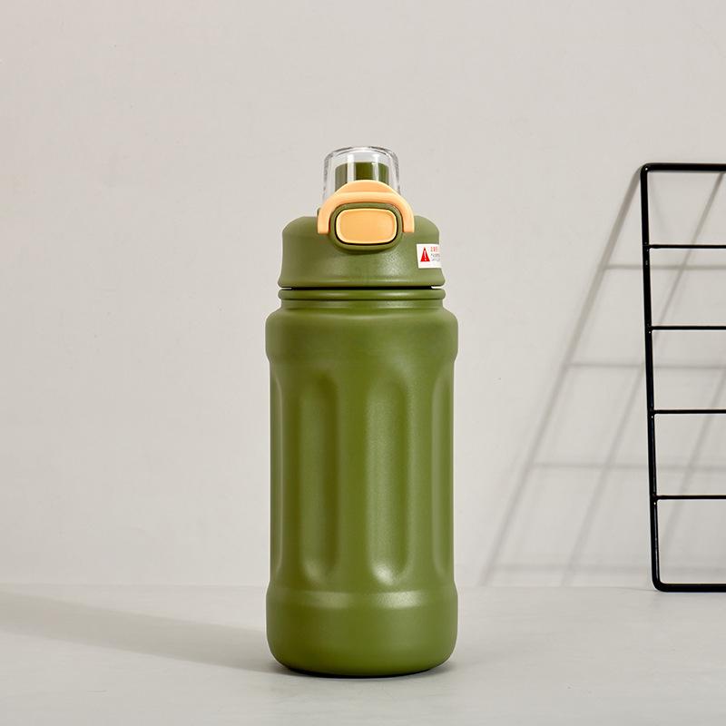 

Студенческая кружка, милая мультяшная кружка, милая кружка из нержавеющей стали 316, милая кружка для студентов, милая мультяшная кружка, милая кружка из нержавеющей стали 316 900ml зелёный