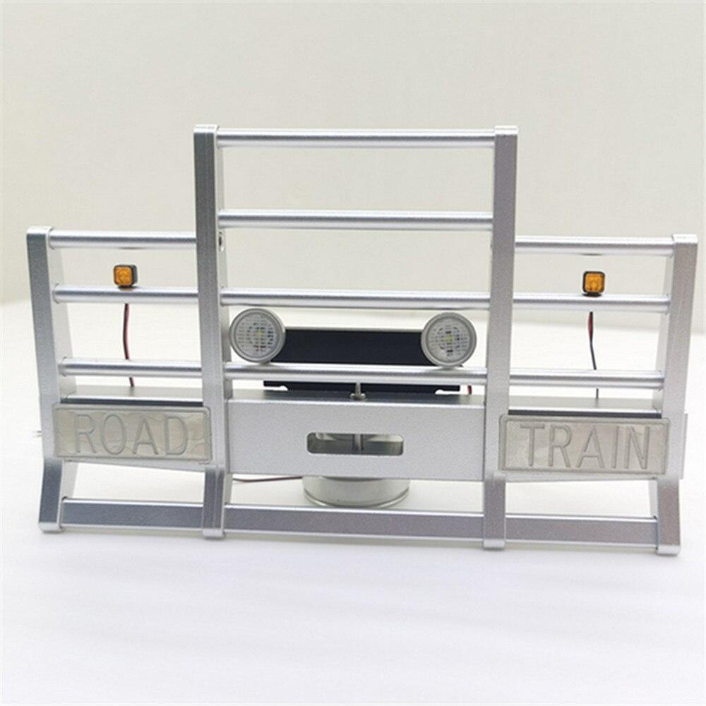 VAJJEXRC Metall Frontschürze Mit Licht Für 1/14 RC Tamiya GRAND HAULER 56344 56301 Traktor